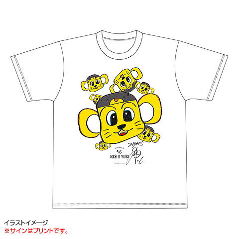 西 勇輝 選手アートキー太 Tシャツ インクジェット 阪神タイガース公式オンラインショップ T Shop