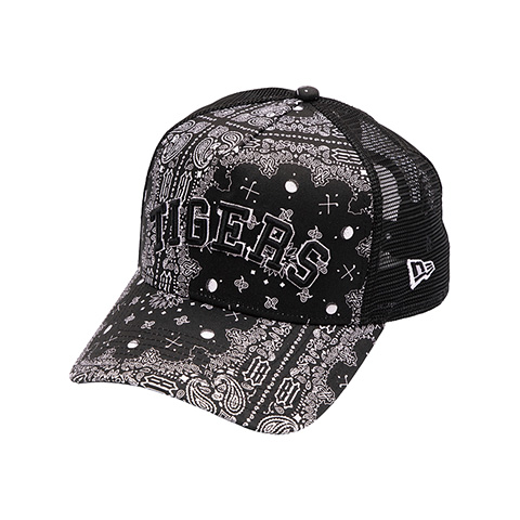 9FORTY(TM)AFメッシュキャップ】HANTIG GOLF PAISLEY BLACK＜NEW ERA