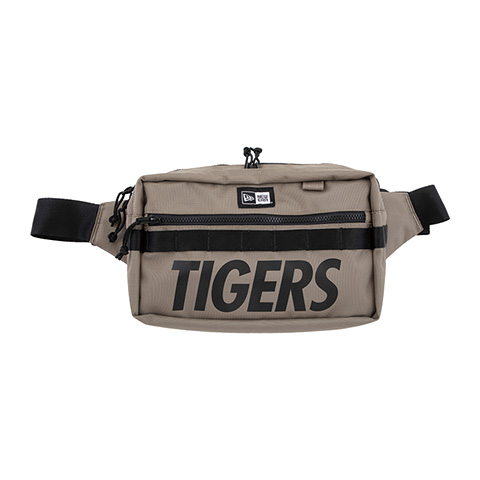 SQUARE WAISTBAG TIGERS BEIGE BLACK＜NEW ERA＞ - 阪神タイガース公式