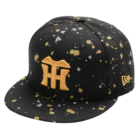 9FIFTY(TM)キャップ】SPLASH BLACK YELLOW＜NEW ERA＞ - 阪神