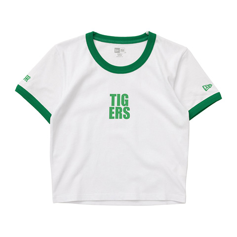 SS CTN TEE WMN TIGERS RGT SQUARE WHT＜NEW ERA＞ - 阪神タイガース