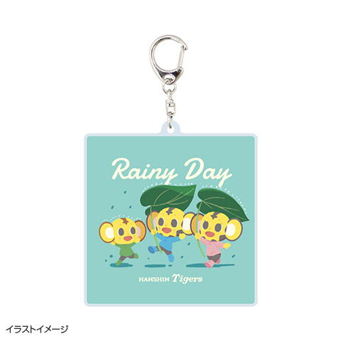レア阪神タイガースグッズ Rainy Day アクリルキーホルダー（マスコット） - 阪神タイガース公式