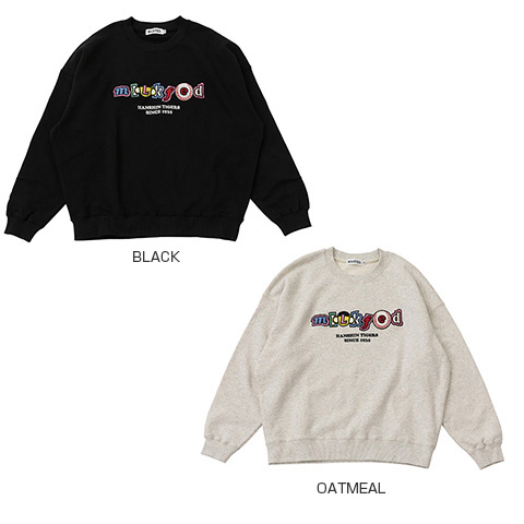 MILKFED.×TIGERS COLORFUL LOGO CREWNECK SWEAT TOP - 阪神タイガース公式オンラインショップ T-SHOP