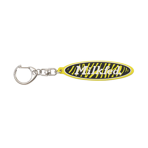 MILKFED.×TIGERS OVAL LOGO KEYCHAIN - 阪神タイガース公式