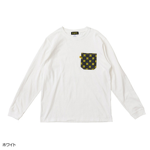 阪神タイガース 江坂ジーンズ 帽子ロゴ オックスフォード ボタンダウン