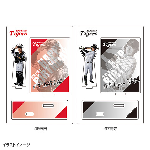 タイガース バースデーアクリルスタンド（10月）☆受注生産品