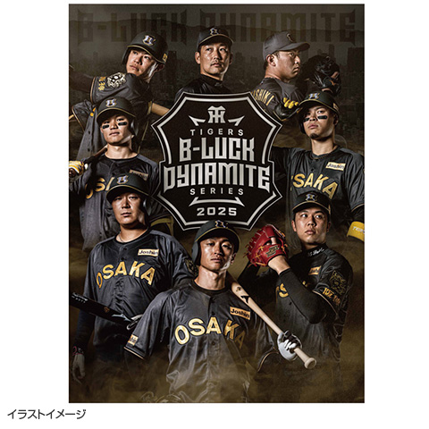 TIGERS B-LUCK DYNAMITE SERIES2025 ミニポスター - 阪神