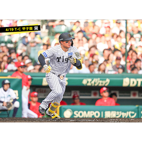 ブロマイド 4/19 T-C 1森下 - 阪神タイガース公式オンラインショップ T