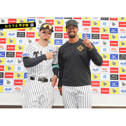 MLB - 阪神タイガース ジョン デュプランティエ 支給品 ユニフォーム レッド 証明付 MLB - 阪神タイガース ジョン デュプランティエ 支給品
