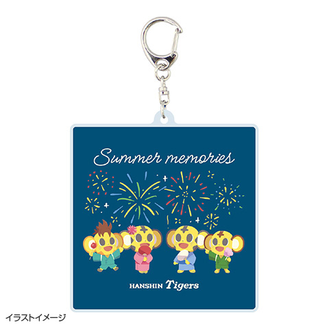 Summer memories アクリルキーホルダー（マスコット） - 阪神