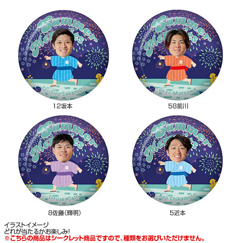 全13種）Summer memories シークレット 缶バッジ - 阪神