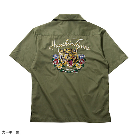 刺繍ボーリングシャツ - 阪神タイガース公式オンラインショップ T-SHOP