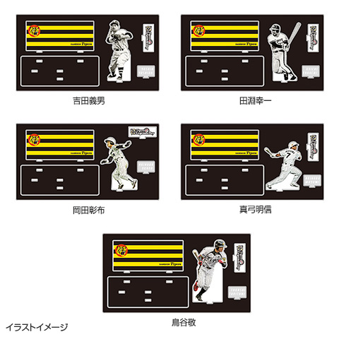 阪神タイガース ライティングアクリルスタンド　レジェンズ　非売品 阪神タイガース ライティングアクリルスタンド レジェンズ