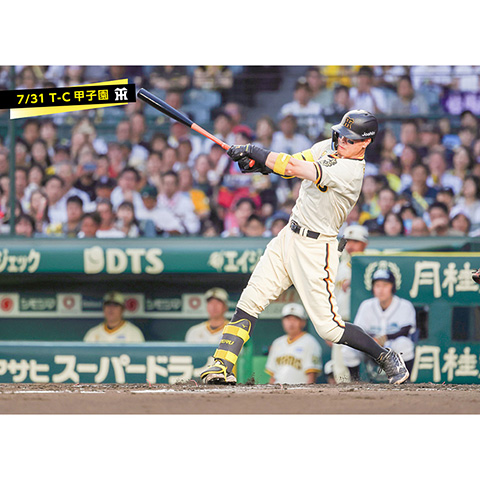ブロマイド 7/31 T-C No.1 8佐藤（輝明） - 阪神タイガース公式