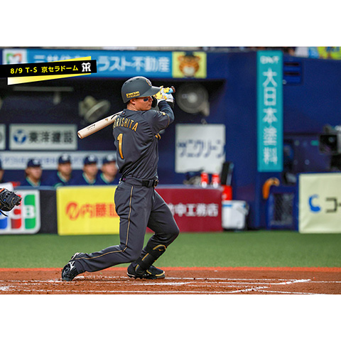阪神タイガース　プロ支給品　上下 阪神タイガース #1 森下翔太 缶バッジ（顔デザイン）の通販