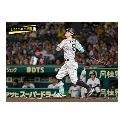 ブロマイド 9/26 T-D No.2 8佐藤（輝明） - 阪神タイガース公式
