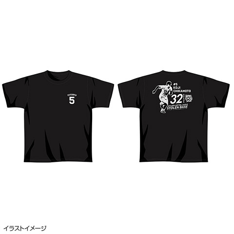 2025年 近本選手 盗塁王記念 Tシャツ☆受注生産品☆ - 阪神タイガース 2025年 近本選手 盗塁王記念 Tシャツ☆受注生産品☆ - 阪神タイガース
