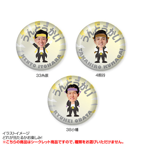 SALE】（全12種）2024 うんどうかいシークレット缶バッジ - 阪神