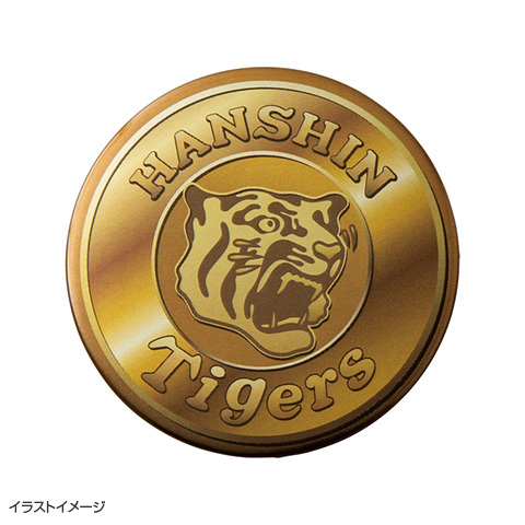 メタリック風缶バッジ - 阪神タイガース公式オンラインショップ T-SHOP