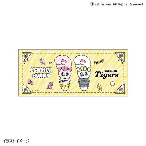 エスターバニー フェイスタオル（リボンバニー＆クリームバニー
