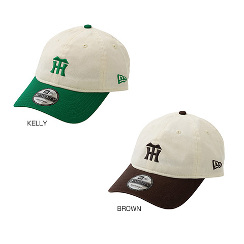 9TWENTY(TM)キャップ】HANTIG 26 MID LOGO CHROME＜NEW ERA＞ - 阪神