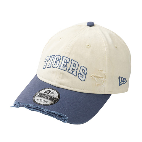 9TWENTY(TM)キャップ】HANTIG DAMAGE CHROME SLATE＜NEW ERA＞ - 阪神