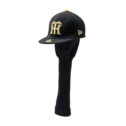 GOLF HEADCOVER HANTIG 26 BLACK GOLD＜NEW ERA＞ - 阪神タイガース