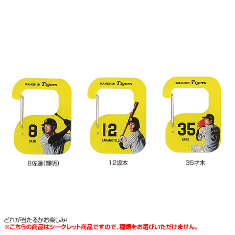 全12種）シークレット選手アクリルカラビナ - 阪神タイガース公式