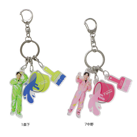 阪神タイガース　アクリルキーホルダー T-SHOP限定】TORACO3連アクリルキーホルダー☆受注生産品☆ - 阪神