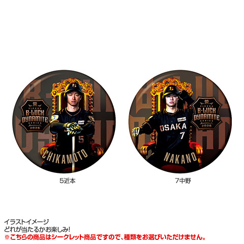 全8種）TIGERS B-LUCK DYNAMITE SERIES2026 キービジュアル