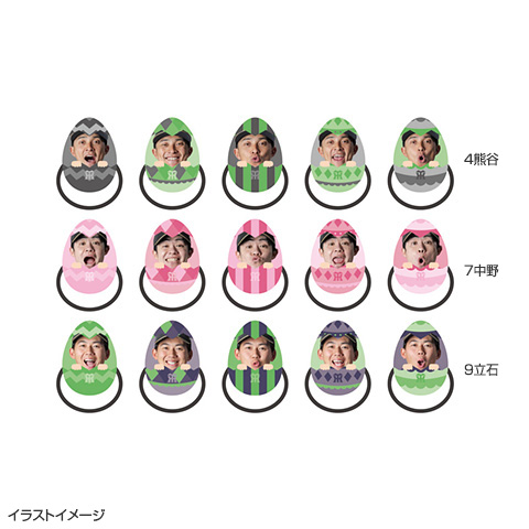 T-SHOP限定】アクリルイースターヘアゴム「あいうえおセット」☆受注