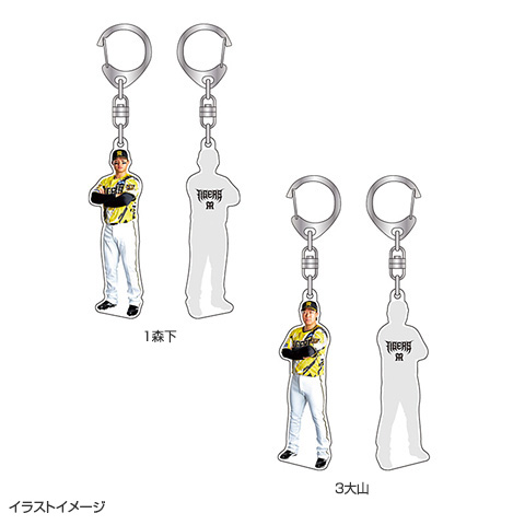 T-SHOP限定】ウル虎の夏2026 ダイカットアクリルキーホルダー☆受注