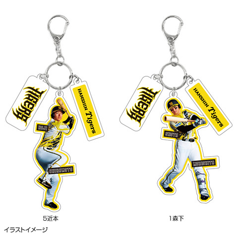 ウル虎の夏2026 3連アクリルキーホルダー - 阪神タイガース公式