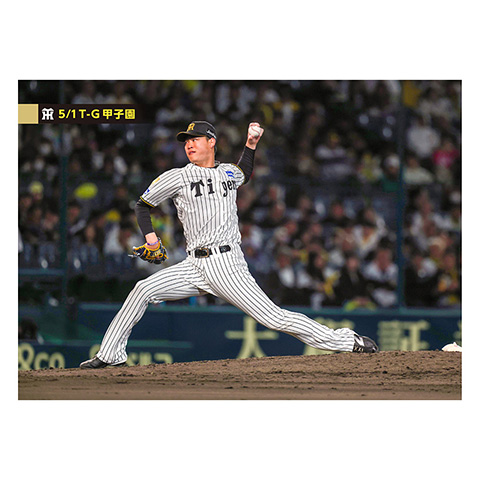 ブロマイド 5/1 T-G No.3 37及川 - 阪神タイガース公式オンライン ブロマイド 5/1 T-G No.3 37及川 - 阪神タイガース公式オンライン