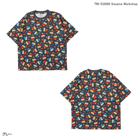 セサミストリート総柄Tシャツ - 阪神タイガース公式オンラインショップ