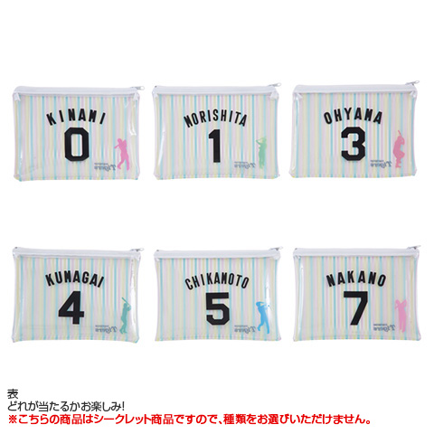 全12種）シークレットクリアフラットポーチ - 阪神タイガース公式