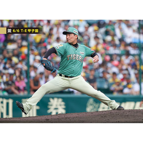 ブロマイド 6/6 T-E No.4 13岩崎 - 阪神タイガース公式オンライン
