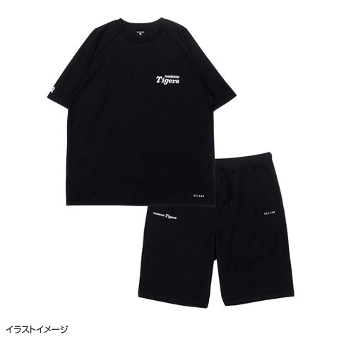 ECLEARリカバリーウェア 半袖ハーフパンツセット 阪神タイガースモデル
