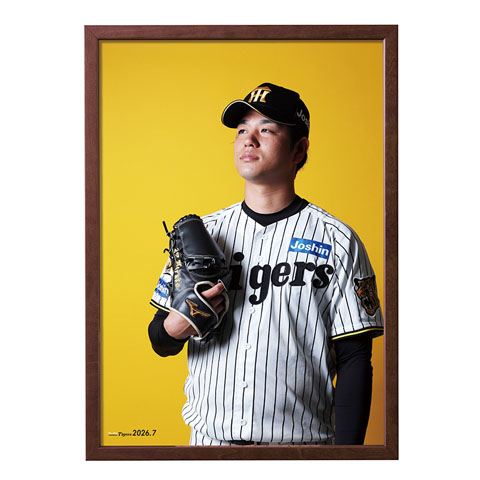T-SHOP限定】月刊タイガース表紙写真パネル 2026年7月号☆受注生産品