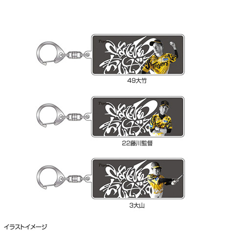 ウル虎ユニ2025 藤川　Ｏサイズ SALE】ウル虎の夏2025 選手キーホルダー - 阪神タイガース公式