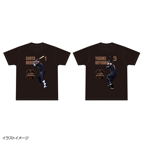 阪神タイガース】カミナリ星Tシャツ TBDS 選手Tシャツ - 阪神