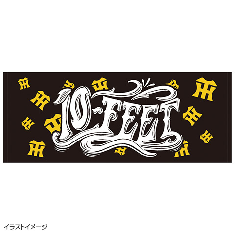 TBDS 10-FEETコラボフェイスタオル☆受注生産品☆ - 阪神タイガース
