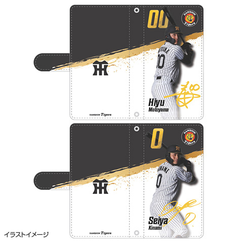 T-SHOP限定】プリント手帳型スマホケース2026☆受注生産品☆ - 阪神