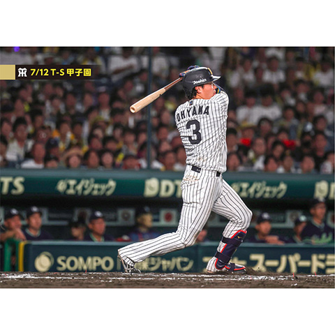 ブロマイド 7/12 T-S No.3 3大山 - 阪神タイガース公式オンライン
