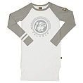 YB　ロングTシャツ（ファング）　ホワイト×Cグレー　レディース
