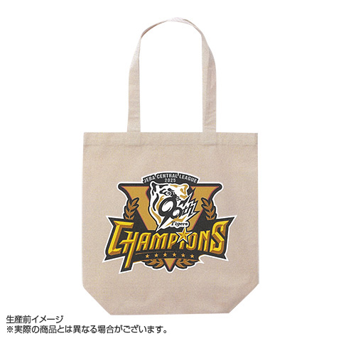 A_在庫】2025 JERA セ・リーグ優勝記念 トートバッグ（ナチュラル