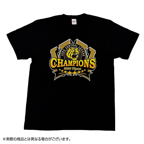 ワールドカップ優勝記念グッズ ≪受注≫JERA セ・リーグ 2026優勝記念 ロゴカラーTシャツ（ブラック