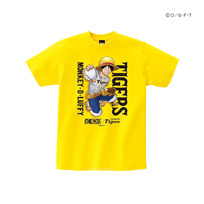 ワンピース×タイガース　Tシャツ ルフィ【KIDS】