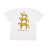アートTシャツ　THREE TIGER（ホワイト）