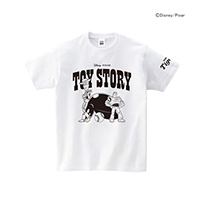 【SALE】トイ・ストーリー(WOODY＆BUZZ)／阪神タイガース Tシャツ（ホワイト）